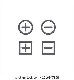 zoom out icon