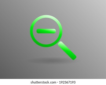 Zoom out icon
