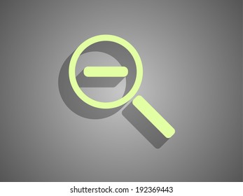 Zoom out icon