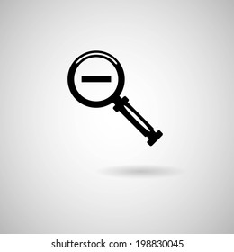 Zoom out icon
