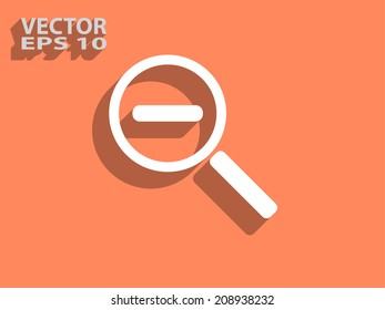 Zoom out icon