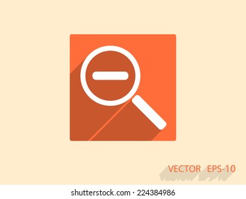 Zoom out icon
