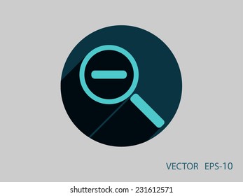 Zoom out icon