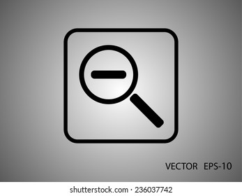 Zoom out icon