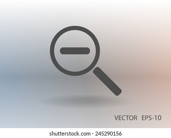 Zoom out icon