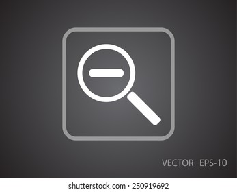 Zoom out icon