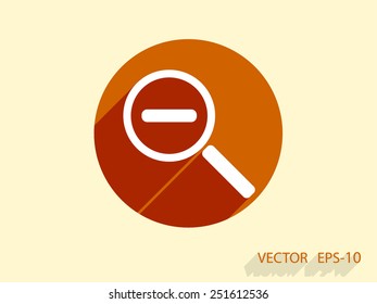 Zoom out icon