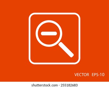 Zoom out icon