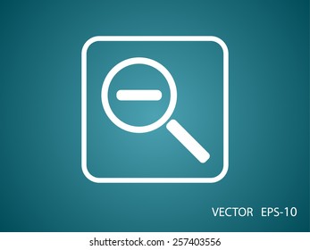 Zoom out icon