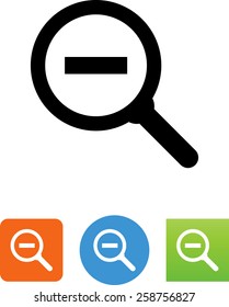 Zoom out icon