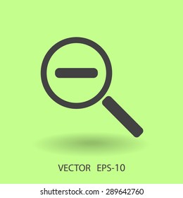Zoom out icon