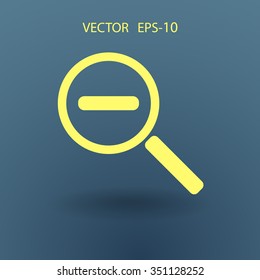 Zoom out icon