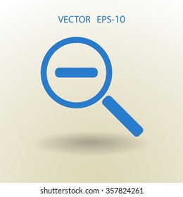 Zoom out icon