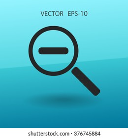 Zoom out icon