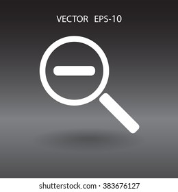 Zoom out icon