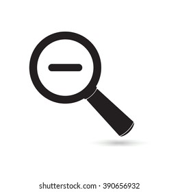 zoom out icon