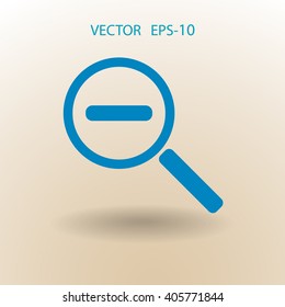 Zoom out icon