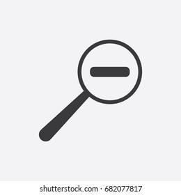 Zoom out icon