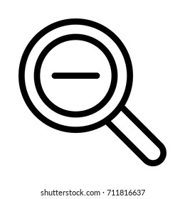 Zoom out icon