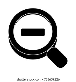 zoom out icon