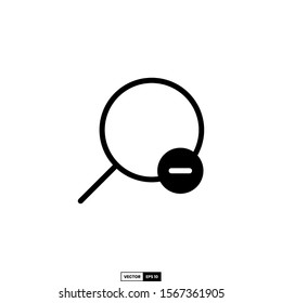Zoom out icon, design inspiration vector template for interface and any purpose