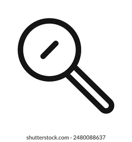 Zoom Out Icon Ideal for Image Processing