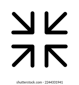 Zoom out icon line isolated on white background. Black flat thin icon on modern outline style. Linear symbol and editable stroke. Simple and pixel perfect stroke vector illustration.