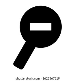 zoom out icon or logo isolated sign symbol vector illustration - high quality black style vector icons
