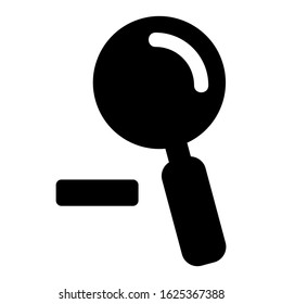 zoom out icon or logo isolated sign symbol vector illustration - high quality black style vector icons
