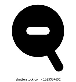 zoom out icon or logo isolated sign symbol vector illustration - high quality black style vector icons
