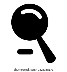 zoom out icon or logo isolated sign symbol vector illustration - high quality black style vector icons
