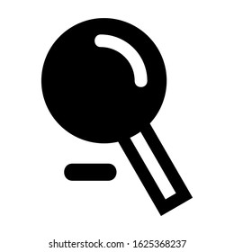 zoom out icon or logo isolated sign symbol vector illustration - high quality black style vector icons

