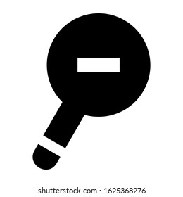 zoom out icon or logo isolated sign symbol vector illustration - high quality black style vector icons
