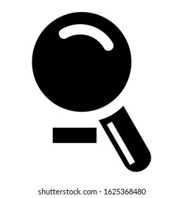 zoom out icon or logo isolated sign symbol vector illustration - high quality black style vector icons
