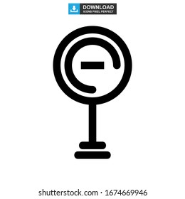 Zoomen Sie das Symbol oder Logo herunter - einzelne Symbol-Vektorillustration-Illustration - hochwertige Vektorsymbole im schwarzen Stil
