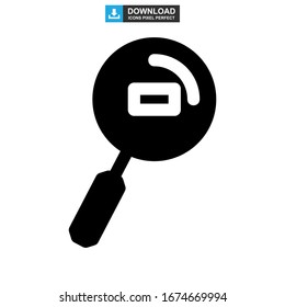 zoom out icon or logo isolated sign symbol vector illustration - high quality black style vector icons
