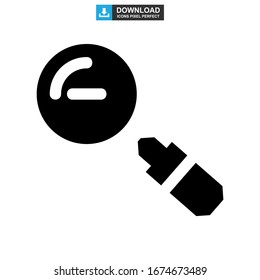 zoom out icon or logo isolated sign symbol vector illustration - high quality black style vector icons

