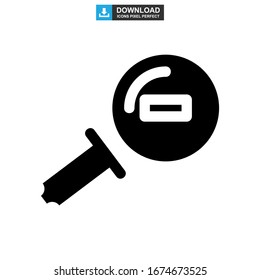 zoom out icon or logo isolated sign symbol vector illustration - high quality black style vector icons
