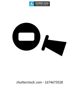 zoom out icon or logo isolated sign symbol vector illustration - high quality black style vector icons

