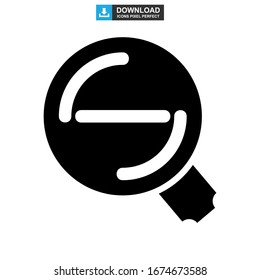zoom out icon or logo isolated sign symbol vector illustration - high quality black style vector icons
