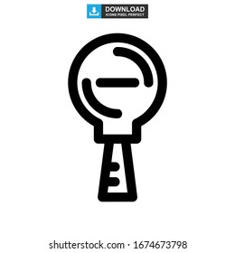 alejar icono o logotipo símbolo de signo aislado ilustración vectorial ilustración vectorial de alta calidad estilo negro iconos vectoriales
