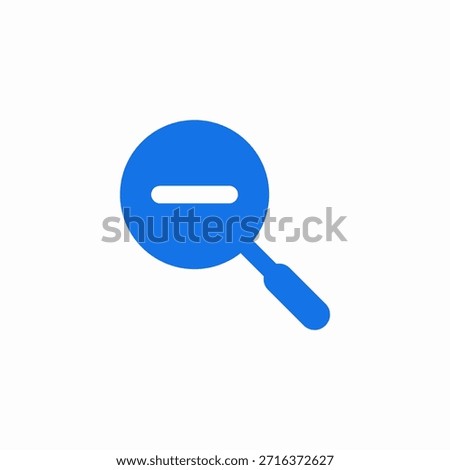 zoom out icon sign vector