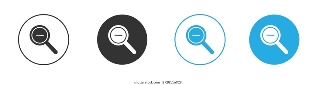 Ícone de redução. ilustração simples gráfico rabiscar preto design