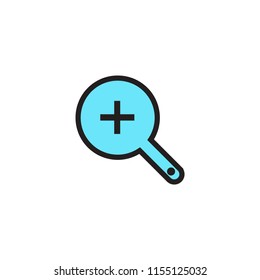 zoom out icon symbol vector