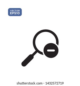 Zoom out icon in trendy vector illustration template