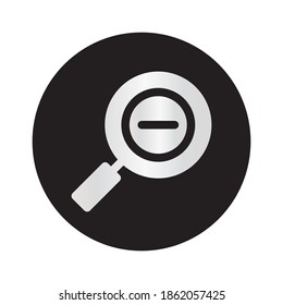 Zoom Out icon vector design. Camera interface icon. Eps 10 vector illustration.