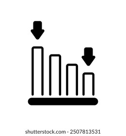 Zoom Out icono Vector ilustración de stock