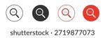 Zoom out icon. web vector design