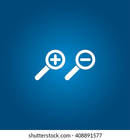Zoom In and Out Icons