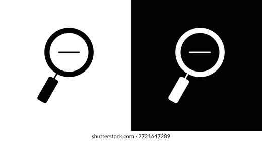 Reduzir ícones. Pixels de símbolo de ilustração de modelo de vetor perfeitos